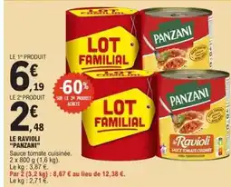 E.Leclerc Le Ravioli Panzani offre
