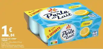 E.Leclerc PERLE DE LAIT CITRON offre