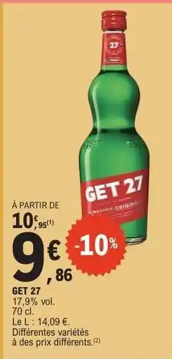 E.Leclerc Get 27 offre