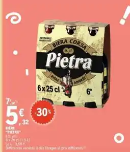 E.Leclerc BIERE PIETRA offre