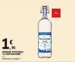 E.Leclerc LIMONADE ARTISANALE 'LA MORTUACIENNE' offre