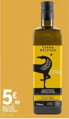E.Leclerc Huile D'olive Vierge Extra Terra Delyssa offre