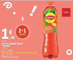 E.Leclerc ICE TEA SAVEUR PÊCHE 'LIPTON' offre