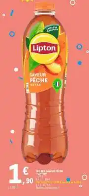 E.Leclerc Ice Tea saveur pêche offre