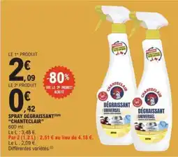 E.Leclerc SPRAY DÉGRAISSANT CHANTECLAIR offre