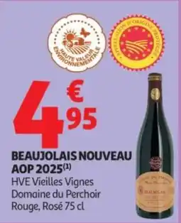 Auchan Supermarché Beaujolais nouveau 2025 offre