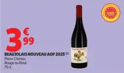 Auchan Supermarché Beaujolais nouveau aop 2025 offre
