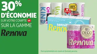 Auchan RENOVA Sur la gamme offre