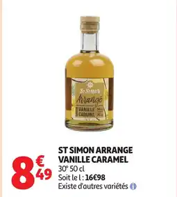 Auchan ST SIMON Arrange vanille caramel 30° offre