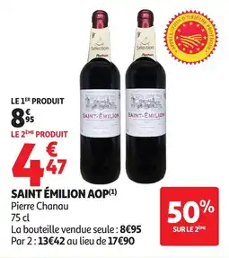 Auchan Saint émilion aop offre