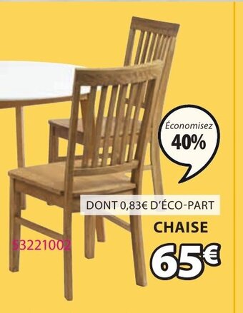JYSK Chaise offre