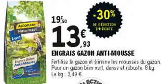 E.Leclerc Brico Engrais gazon anti-mousse offre