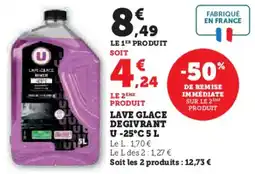Super U Lave glace degivrant u offre