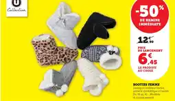 Super U Booties femme offre