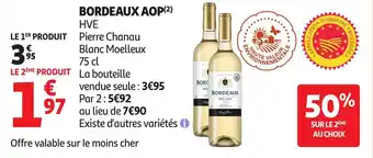 Auchan Bordeaux aop offre