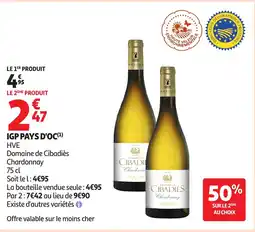 Auchan Igp pays d'oc offre