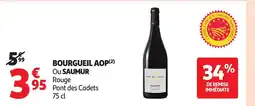 Auchan Bourgueil aop ou saumur offre
