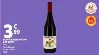 Auchan Beaujolais nouveau aop 2025 offre