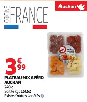 Auchan AUCHAN Plateau mix apéro offre