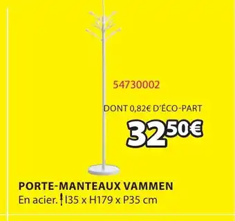 JYSK Porte-Manteaux Vammen offre