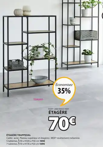 JYSK Etagere Trappedal offre