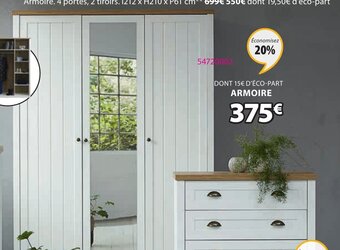 JYSK Armoire offre