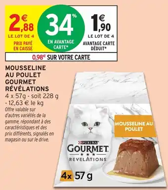 Intermarché Hyper Mousseline au poulet gourmet révélations offre