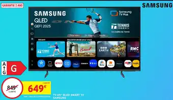 Intermarché Hyper Tv 65 qled smart tv samsung offre