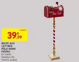 Intermarché Hyper Boite aux lettres pôle nord feeric offre