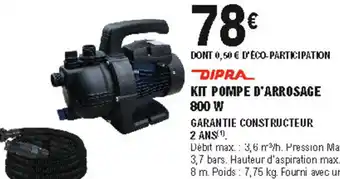 E.Leclerc Brico Kit pompe d'arrosage offre