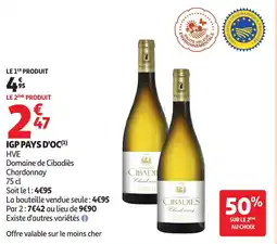 Auchan Igp pays d'oc offre