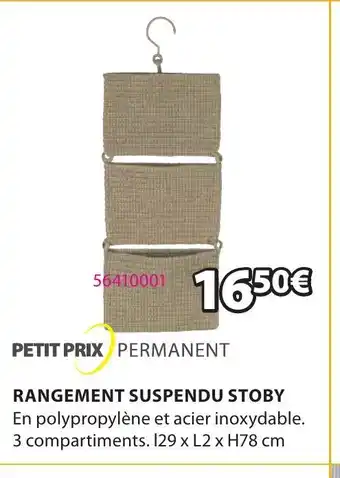 JYSK Rangement Suspendu Stoby offre
