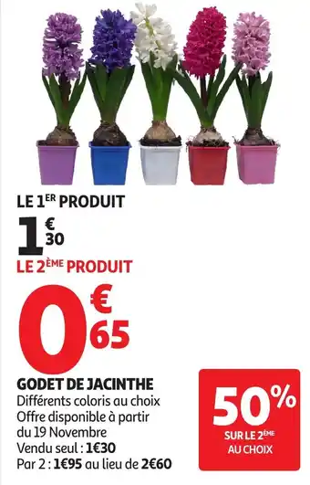 Auchan Godet de jacinthe offre