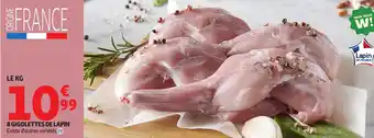 Auchan 8 gigolettes de lapin offre