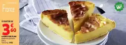 Auchan 4 parts de flan offre