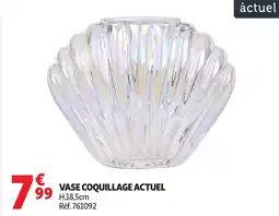 Auchan Vase coquillage actuel offre