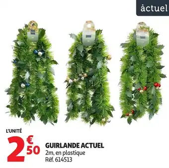 Auchan Guirlande actuel offre