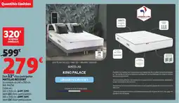 Auchan Matelas ressort offre