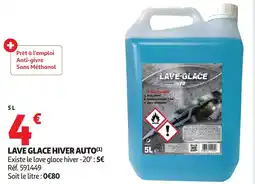 Auchan Lave glace hiver auto offre