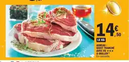 E.Leclerc Agneau gigot tranché avec os à griller offre