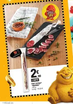 E.Leclerc NAVIDUL Fuet extra offre