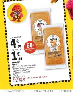 E.Leclerc PASO Préfou offre