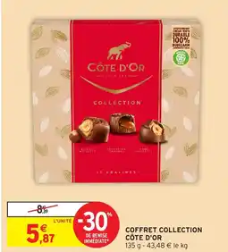 Intermarché Hyper Coffret collection côte d'or offre