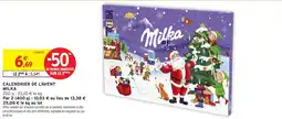 Intermarché Hyper Calendrier de l'avent milka offre