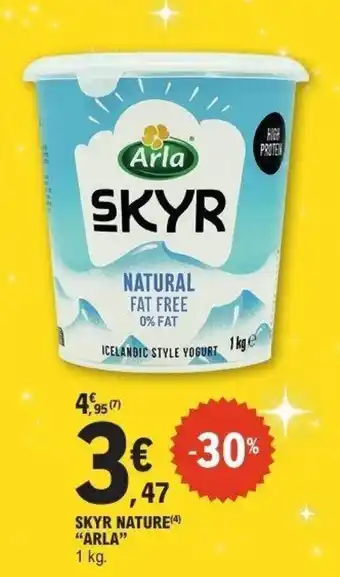 E.Leclerc ARLA Skyr nature offre