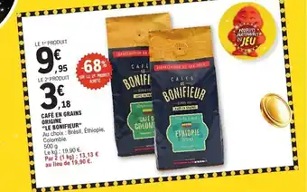 LE BONIFIEUR Café en grains origine