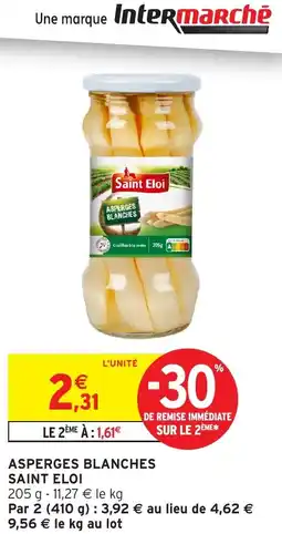 Intermarché Hyper Asperges blanches saint eloi offre