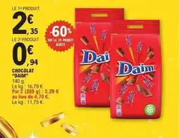 E.Leclerc DAIM Chocolat offre