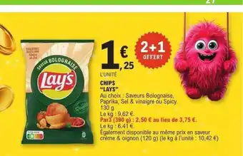 E.Leclerc LAYS Chips offre