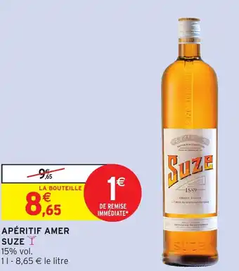 Intermarché Hyper Apéritif amer suze offre